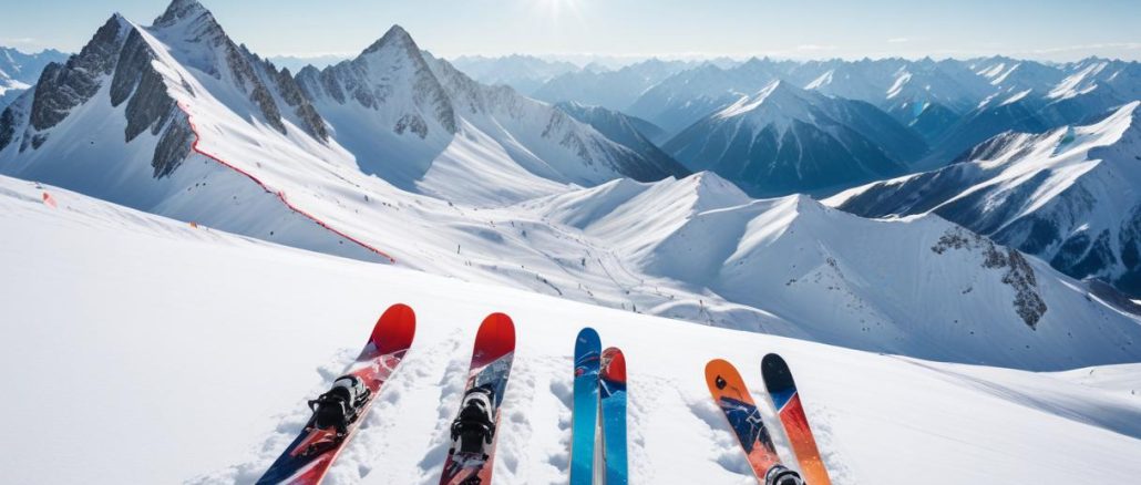 Här är de bästa all mountain skidorna 2024! illustration