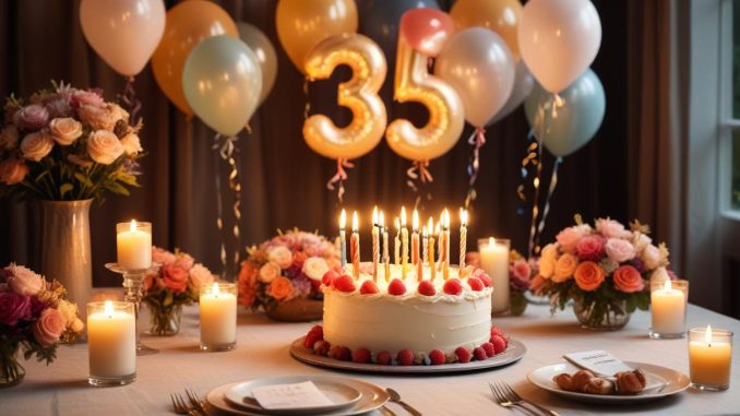 Hitta den perfekta 35 års presenten till din bästa vän! illustration