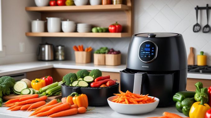 Upptäck läckra air fryer recept för varje tillfälle! illustration